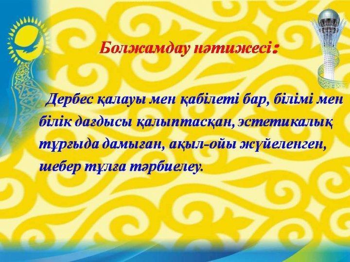 Аманбекова  Аязкүлдің  шығармашылық  жұмысы